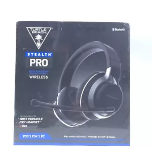 Turtle Beach Stealth Pro PlayStation Ver Ohrmuschel Headset - Schwarz (TBS-3365-01) - Bild 1 von 7