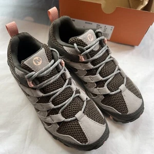 NIB WOMEN'S MERRELL J033034 ALVERSTONE ALUMINUM LOW HIKING SHOE $120 A050822 - Picture 1 of 6