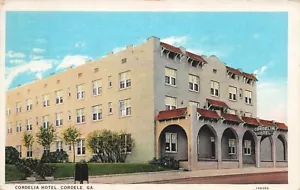 Postal del hotel GA-Cordele, Georgia vista de Cordelia década de 1920 A53 - Imagen 1 de 2
