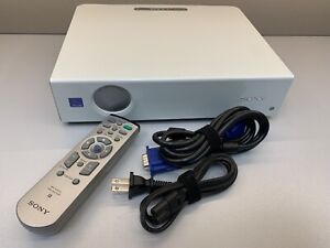 Sony VPL-CX6 XGA Projector Low Hrs (287) & Remote | Home Theater Movie Gaming