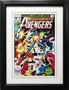 Marvel "The Avengers Showdown with Ultron" #162 Framed Comic Book Poster - Picture 1 of 3