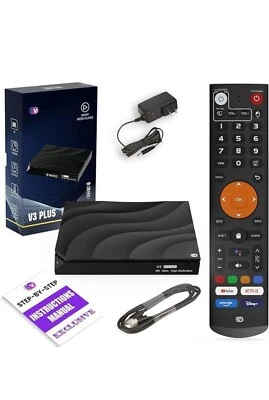 🔥🔥 2025 vSeeBox V3 Plus Android Smart TV Box | 64GB 4K Same Day Shipping 🔥🔥 - Image 1 of 4