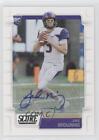 2019 Score Rookies Signatures Jake Browning #416 Rookie Auto RC