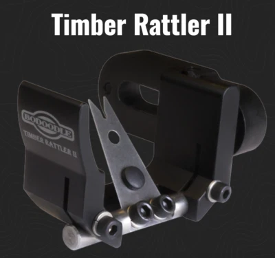 Specialty Archery - Timber Rattler II Target Rest, Right Handed, Black - Image 1 of 3