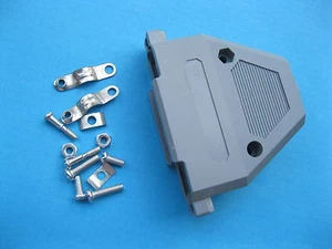 10 pcs D-Sub Hood Cover Plastic Shell for 37Pin 2 Rows DIP D-Sub Connector New - Picture 1 of 5