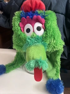 MLB lizenzierte Phillie Phanatic baumelnde Mütze Philadelphia Phillies - Bild 1 von 6