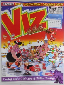 Viz comic magazine Dec 2025/Jan 2026 A Yule log of festive foulage + Calendar - Picture 1 of 1