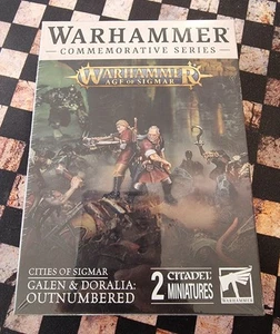 Warhammer AOS Galen & Doralia Città in inferiorità numerica di Sigmar serie commemorativa - Foto 1 di 1