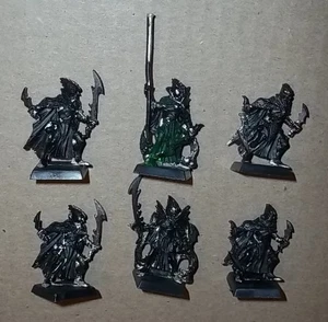 Warhammer Fantasy Dark Elf Corsairs x 6 METAL OOP - Picture 1 of 2
