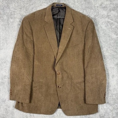 Blazer Ralph Ralph Lauren Pana Hombres 48R Abrigo Deportivo RRL Chaqueta Marrón Preppy Foto 1 de 4