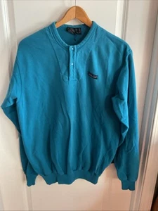 Patagonia - Long Sleeve 1/4 Snap Pullover Sweater - Blue - Men’s Size X-Large - Picture 1 of 15
