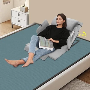 2-80° Elektrisches Hubbett Rückenlehne Verstellbare Rückenlehne Bett Sitz Rückenlehne USA - Bild 1 von 21