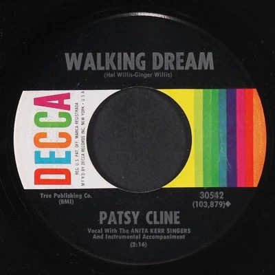 PATSY CLINE: walking dream / stop the world DECCA 7" Single 45 RPM - Image 1 of 2
