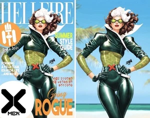 (2 Pack) X-Men #21 Rogue Hellfire Gala Exclusive VIRGIN/TRADE Variant Set 2021 - Picture 1 of 15