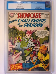 SHOWCASE # 11 DC 1957 CGC 7.5 3rd APPEARANCE OF THE CHALLENGERS OF THE UNKNOWN - Picture 1 of 2