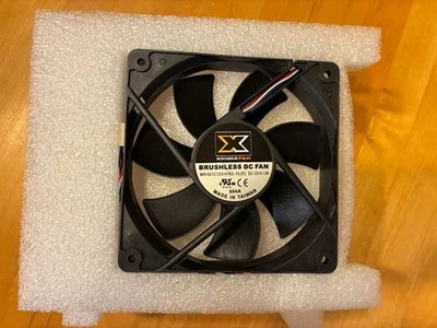 Xigmatek AD1212DX-A78BGL DC 12V 0.13A fan, 120mm, 4-pin, 800 - 1500 RPM, 56 CFM - Image 1 of 4