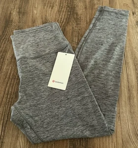 NWT Lululemon Size 12 Align HR Pant Tight 28” HVLK Weathered Black Gray - Picture 1 of 3