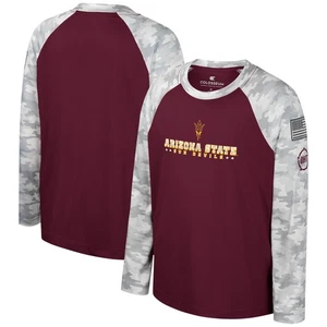 Youth Colosseum Maroon/Camo Arizona State Sun Devils OHT Military Appreciation - Picture 1 of 4