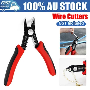 Wire Cutter Stripper Pliers Electrical Cable Crimper Terminal Tool Cutter Pliers - Picture 1 of 9