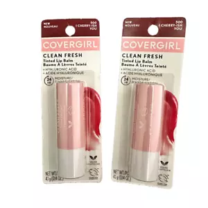 Bálsamo labial tintado fresco limpio COVERGIRL - 500 I Cherry-ish You (lote de 2) - Imagen 1 de 6