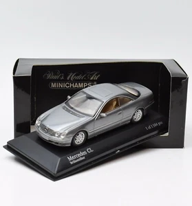 Minichamps 430038024 Mercedes Benz CL Coupe Bj.1999 silber, 1:43 , OVP, F12/10 - Foto 1 di 1