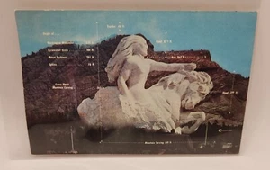 Black Hills SD- South Dakota, Marble Model Native American, Vintage Postcard - Bild 1 von 4