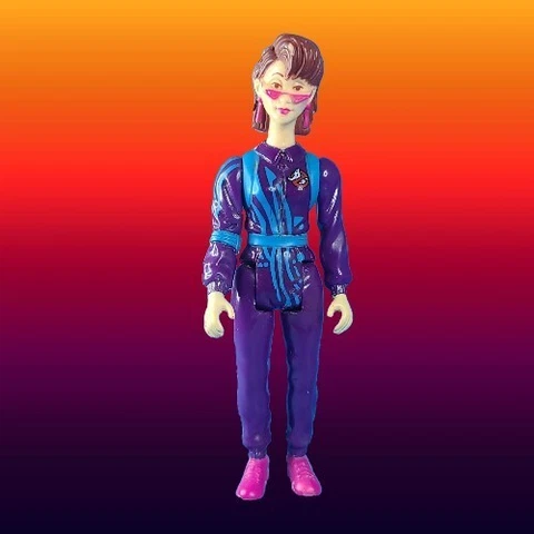 1990 Real Ghostbusters Power Pack Heroes Janine Melnitz Figure Cover