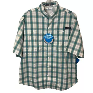Columbia Men's Super Tamiami Short Sleeve Shirt Size S - Picture 1 of 2