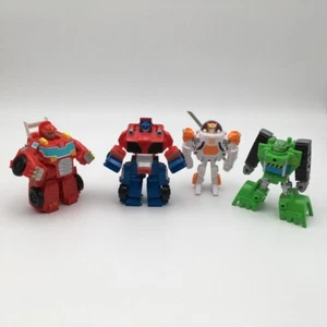 Hasbro TOMY Transformers Rescue Bots Heatwave Optimus Prime Blades Boulder - Picture 1 of 24