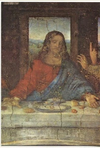 Milan, Italy - Church of S. Maria delle Grazia - The Last Supper (Center Part) - Picture 1 of 2