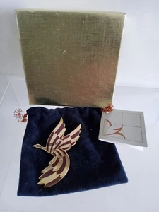 Gaston & Maida Rivest Brooch Modernist Enamel Handmade Quebec Canada Jewellery - Bild 1 von 8