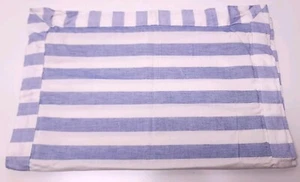 NEU Ralph Lauren blau weiß Streifen Oxford Standard Schein Kissenbezug Hergestellt in den USA - Bild 1 von 5