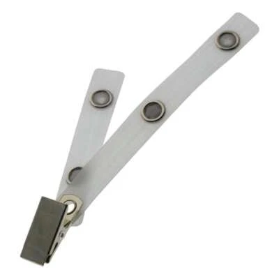 10 clipes de identificação de crachá duplo com DUAS alças de vinil - emblema duplo Buddy Nurse I'd Holder - Imagem 1 de 4