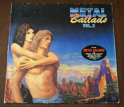 Various - Metal Ballads Vol. 3 Vinyl EU Only German 1990 LP Warrant Rare VG/VG Foto 1 de 4
