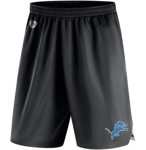 Men's Detroit Lions Fans 2023 Loose Workout Sports Jogging Training Shorts Cover