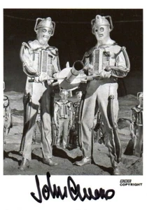 Doctor Who Autograph: JOHN LEVENE Genuine Signed Cast Card - Picture 1 of 1