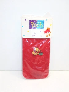 Disney Winnie the Pooh Baby Girl Tights RED Size 0-9 Months Clothes - Picture 1 of 3