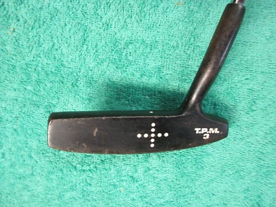 Spalding TPM 3 Precision Ground Putter - 35” Fluted Steel Shaft - Excellent Grip - Image 1 of 4