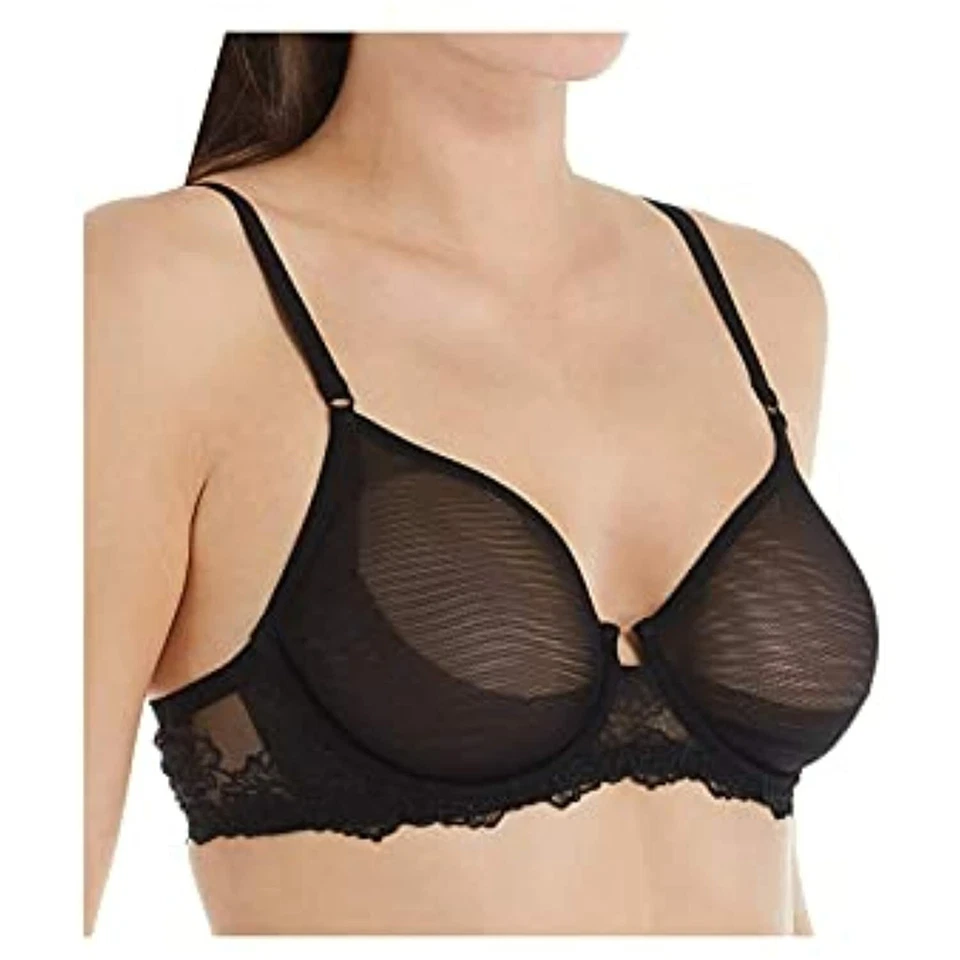 La Perla Women's Bella Underwire Bra 04801 36B Black - Image 1 of 1