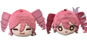Kasane Teto Big Peluche Bambola Nesoberi Kutenko Set di 2 Tipi 25cm Nuovo Giappone - Foto 1 di 1