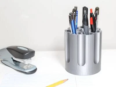 Large Revolver Pen Holder Cylinder | Gift for Military, Hunter, Cowboy - Image 1 of 4
