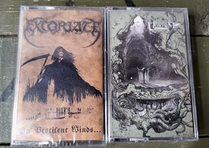Venenum & Excoriate - On Pestilent Winds… MC cassette tape - Picture 1 of 3