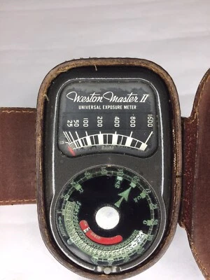 Medidor de exposición universal Weston Master II de colección modelo 735 Foto 1 de 4