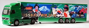 Volvo Fh Globetrotter XL Doppelstockkoszg Football WM 2002 Korea Japan 1:87 - Picture 1 of 4