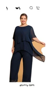 plus size Pant Suit 2XL - Picture 1 of 3