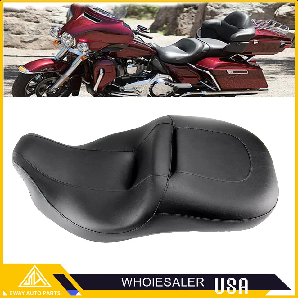Asiento de conductor y pasajero para Harley Electra Glide Ultra Classic FLHTCU 2008-2020 Foto 1 de 4