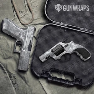 GunWraps Kryptek Nivis weiß Premium Pistole Vinyl Pistole Wrap Haut matt USA - Bild 1 von 1