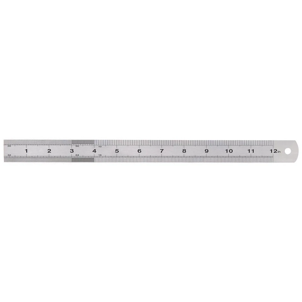 Draper Expert 22671 300mm 12" Stainless Steel Rule - Image 1 of 1