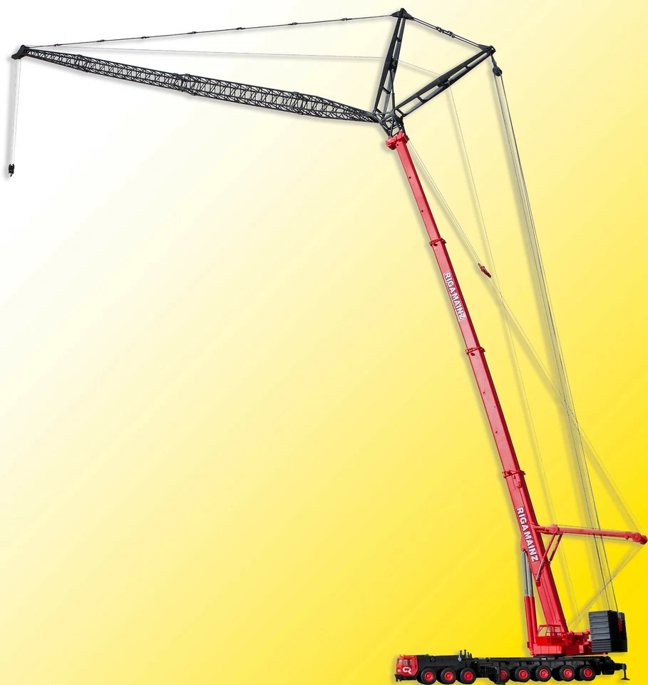 Kibri 13005 LIEBHERR LTM 1400 Con Wippspitzer, Kit, H0 - Immagine 1 di 1