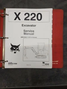 Bobcat X220 Excavator Service Manual - Picture 1 of 5